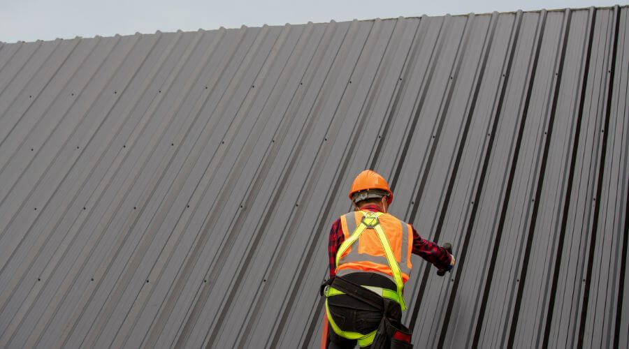 Professional metal roof installation services in Mena, AR